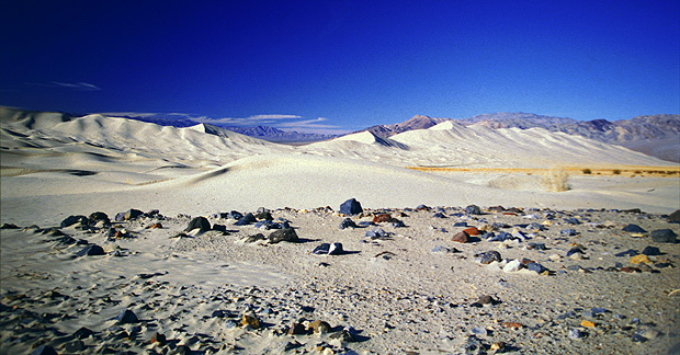 Eureka dunes - Martian-like landscape