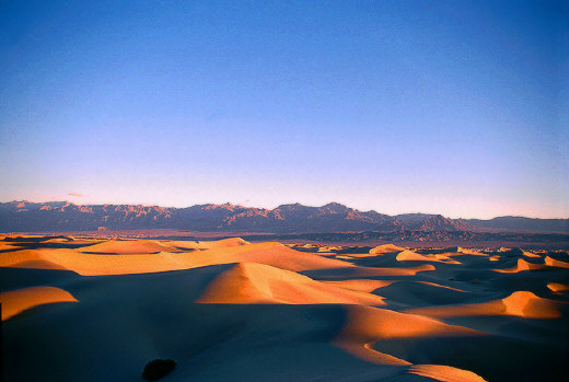 Death Valley Dunes at dawn