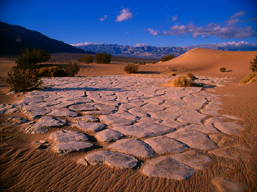 Death Valley Dunes - Ancient Lakebed