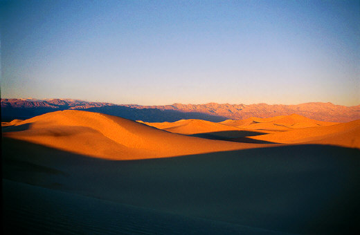 Death Valley Dunes at dawn