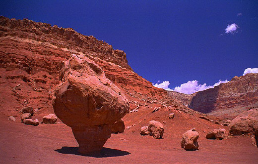 Mushroom Rock near Cliff Dwellers