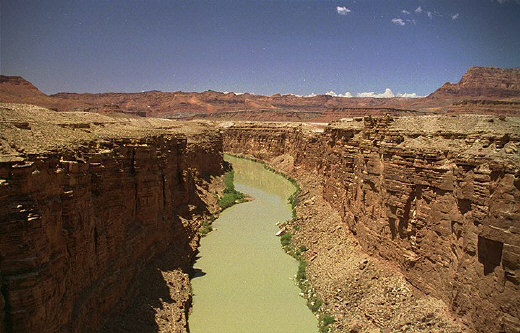 Marble Canyon from Navajo Bridge